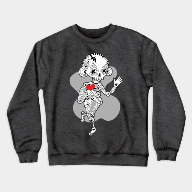 Compassion Crewneck Sweatshirt by yeknomster